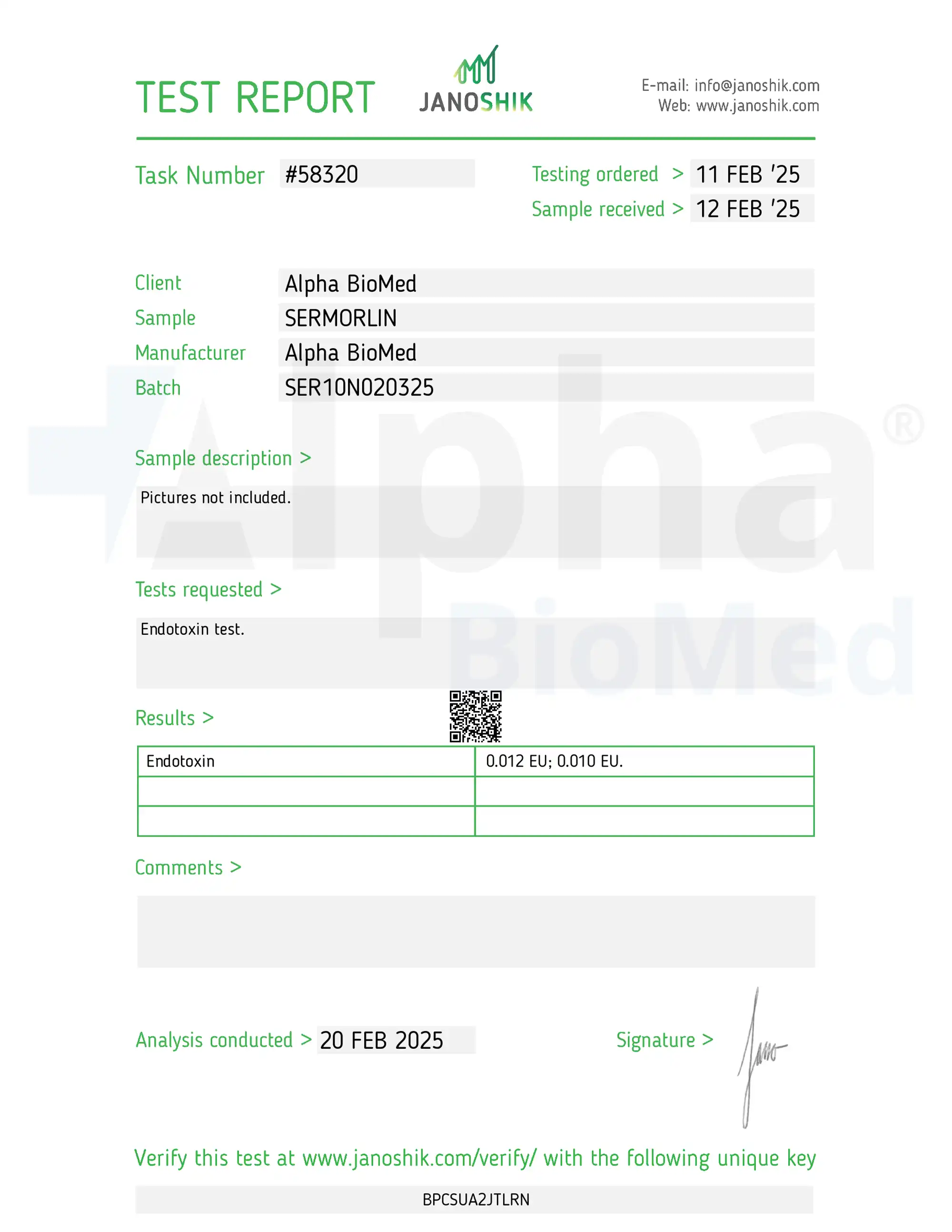 Sermorelin 10mg report